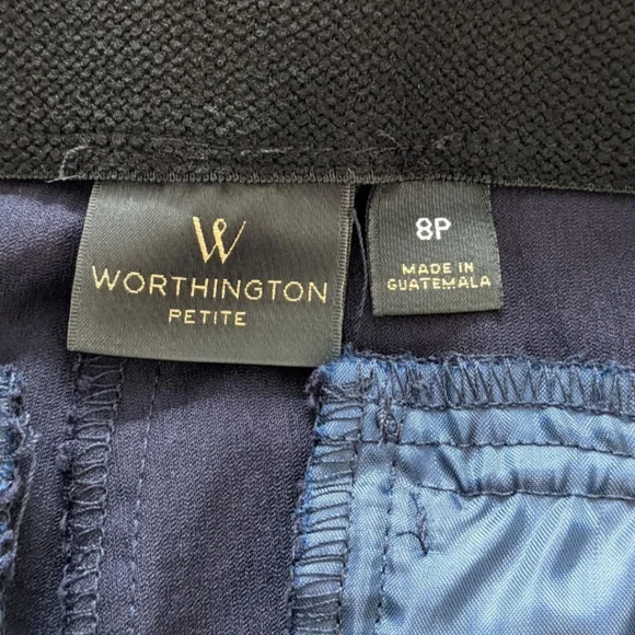 🌲Worthington Cropped pant Size 8P - Picture 8 of 9
